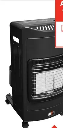 Alva - 3 Panel Gas Heater 4.2kw