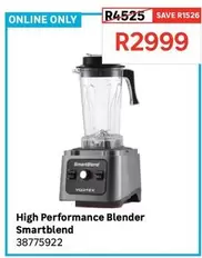 High Performance Blender Smartblend