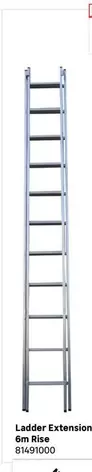 Ladder Extension 6M Rise
