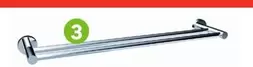 Sensea - Style Double Towel Rail Chrome 65cm