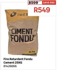 Fire Retardent Fondu Cement 25KG
