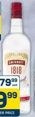 Smirnoff - 1818