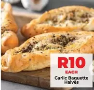 Garlic Baguette Halves