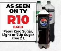 pepsi - Zero Sugar, Light or 7Up Sugar Free