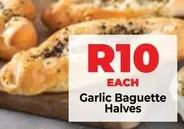 Garlic Baguette Halves