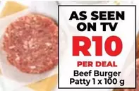 Beef Burger Patty