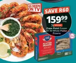 Cape Point - Platter Prawns