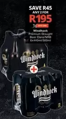 Windhoek - Premium Draught Beer Cans/NRB