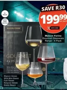 Gourmet - Glassware