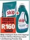 Skip - Intelligent Auto Anti-Ageing/Perfect Whites Washing Liquid & Washing Powder