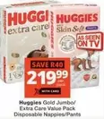 Huggies - Disposable Nappies/Pants