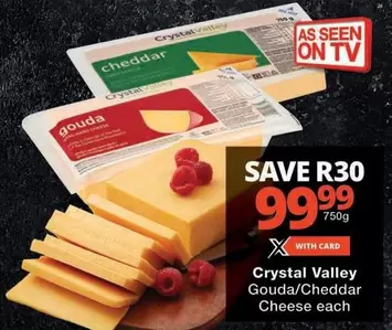 Crystal Valley - Gouda/Cheddar Cheese