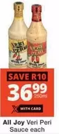 All Joy - Peri Peri Sauce