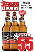 Carling - Black Label RB