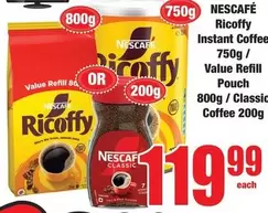 Nescafé - Ricoffy Instant Coffee