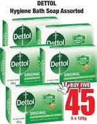 Dettol - Hygiene Bath Soap Assorted