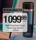 Stainless Steel Twist Cap Bottle - 470ml