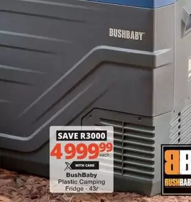 Plastic Camping Fridge - 43l