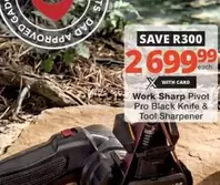 Sharp - Pivot Pro Black Knife & Tool ener