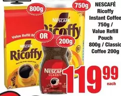 Nescafé - Ricoffy Instant Coffee