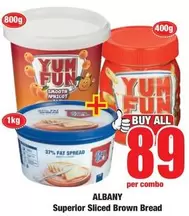 Yum Yum - Smooth Apricot & 37% Fat Spread