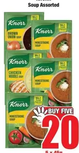 Knorr - Soup Assorted