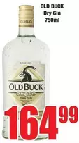 Old Buck - Dry Gin 750ml