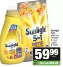 Sunlight - Auto Washing Powder