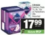 Libresse - Sanitary Pads or Pantyliners