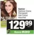 Garnier - Nutrisse Creme Permanent Hair Colour