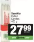 SaveMor - Fluted Candles
