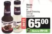 Steers - Sauce or Salad Dressing