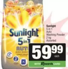 Sunlight - 5 in 1 Auto Washing Powder