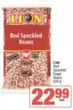 Lion - Red Speckled Beans