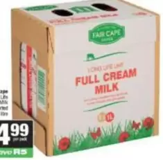 Fair Cape - FULL CREAM MILK