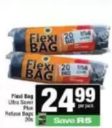 Flexi Bag Ultra Saver Plus Refuse Bags