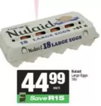 Nulaid - Large Eggs 18s