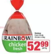 Rainbow - Fresh Whole Chicken