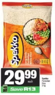 Spekko - Long Grain Parboiled White Rice
