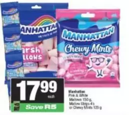 Manhattan - Marshmallows or Chewy Mints