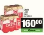 CASTLE - Lager Cans