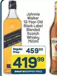 Johnnie Walker - 12-Year-Old Black Label Blended Scotch Whisky 750ml