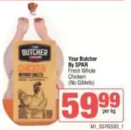 Spar - Fresh Whole Chicken
