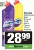 Domestos - Multipurpose Stain Removal Thick Bleach Cleaner