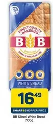 BB - Sliced White Bread 700g