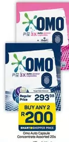 Omo - Auto Capsule Concentrate Assorted 20s