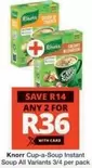 Knorr - Cup-a-Soup Instant Soup