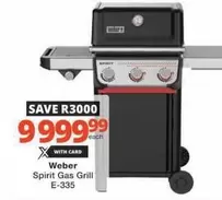 weber - Spirit Gas Grill E-335