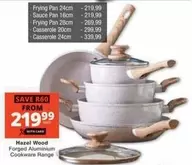 Pan - Hazel Wood Forged Aluminium Cookware Range