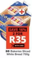 BB - Sliced White Bread 700g